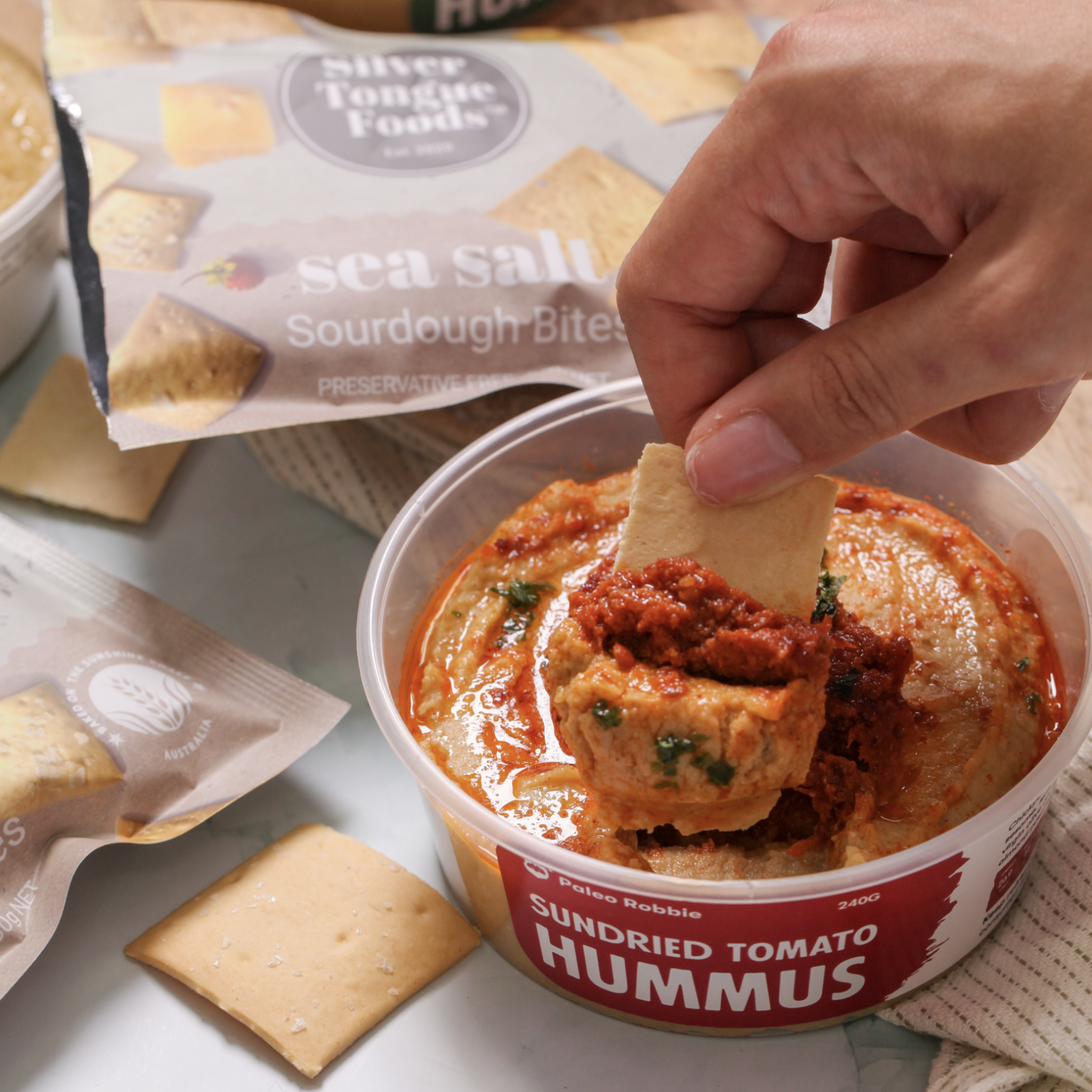 Sundried Tomato Hummus